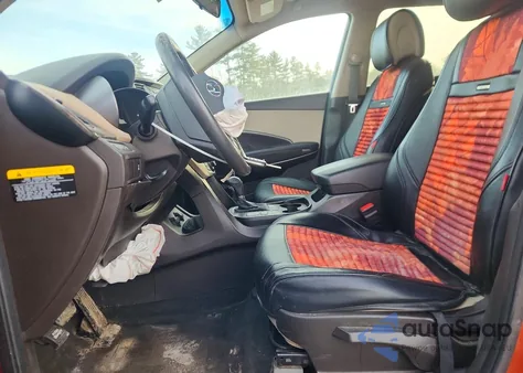 2017 Hyundai Santa Fe Sport из США, поврежденный, VIN 5XYZTDLB8HG463447